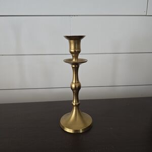 Brass Gold Tone Candlestick